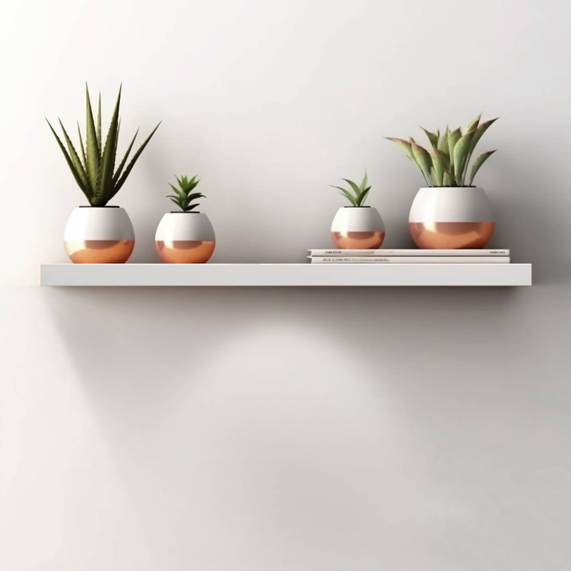 Kiera Grace - Wholesale Wall Mounted Shelf - Kiera Grace Stockholm Aberg LED Light Floating Shelf0
