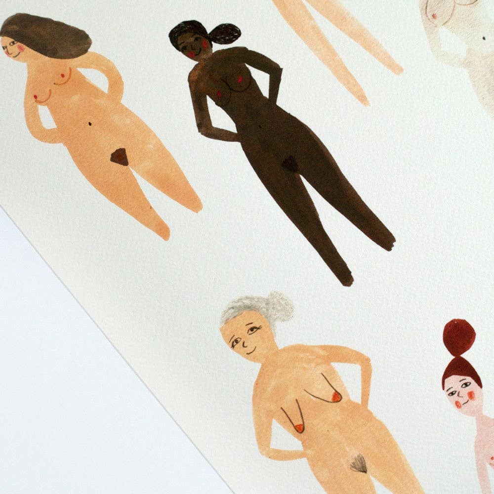Fotini Tikkou Illustration – wholesale Art print – PROUD BODIES2
