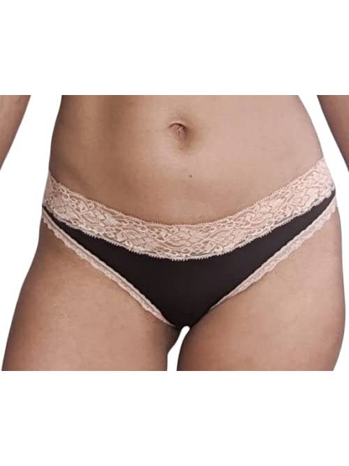 I-Wear Brands – wholesale Underwear – Women's – 12 Pack Women's Lace Trim Cotton-Spandex Bikini Panties5