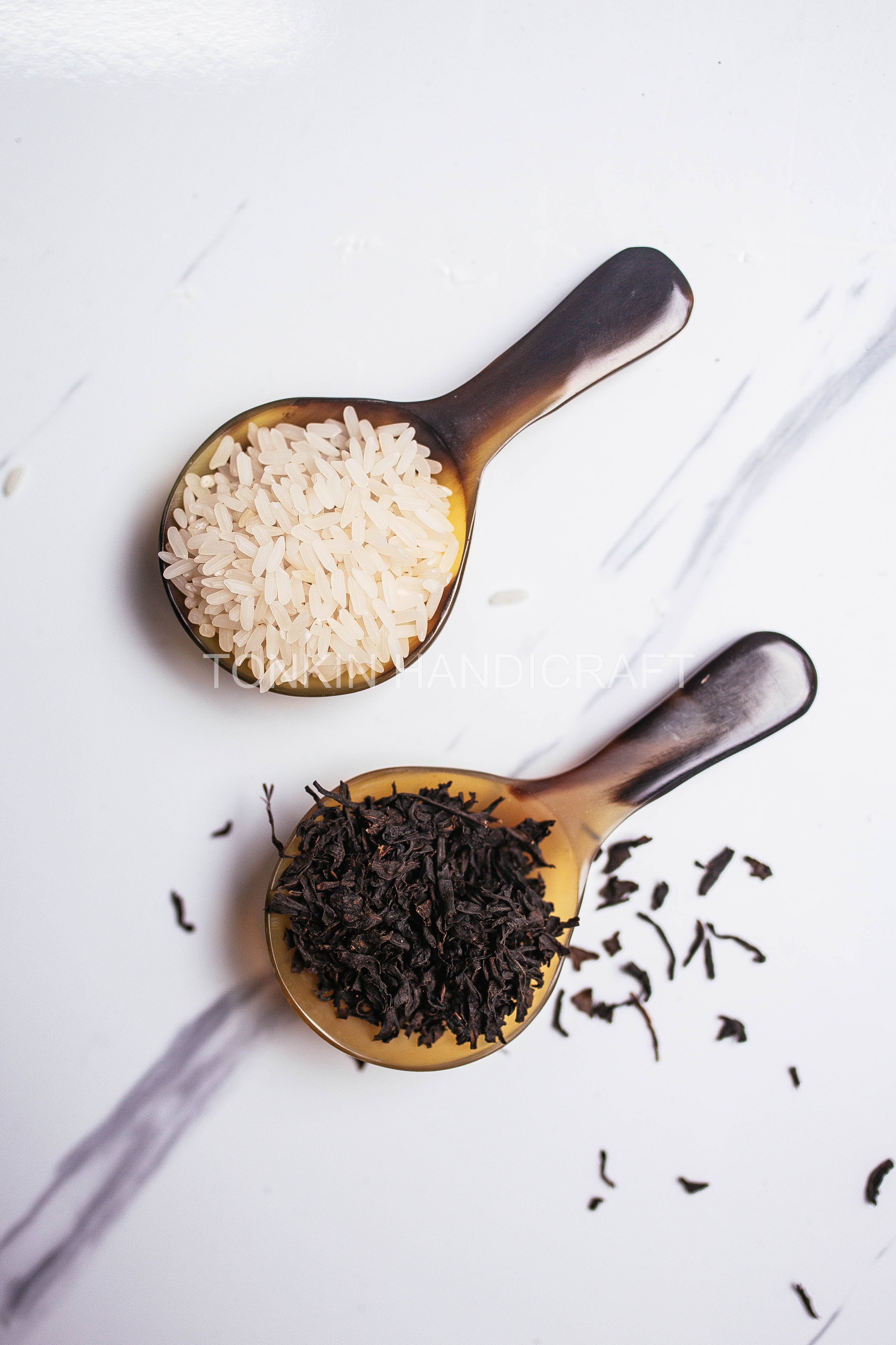 Tonkin Handicraft - Vendita all'ingrosso Cucchiai da cucina - Cucchiaio in Corno di Bufalo S192