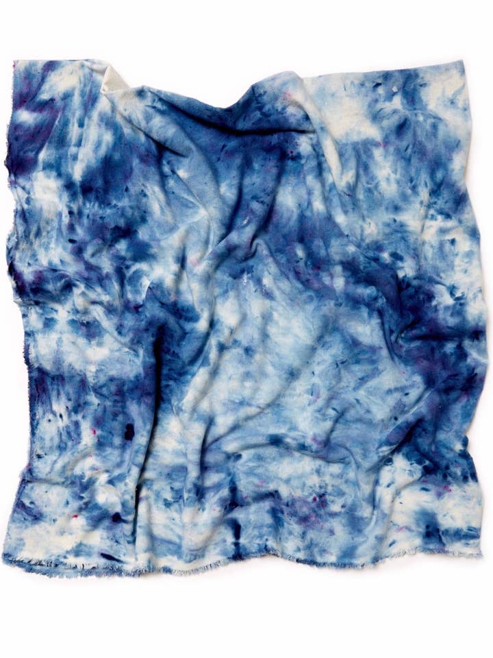 Raw Silk Scarf for wholesale by Riverside Tool & Dye