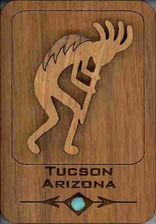 Woodcutts Inc. - Wholesale Magnet - Kokopelli Magnet0