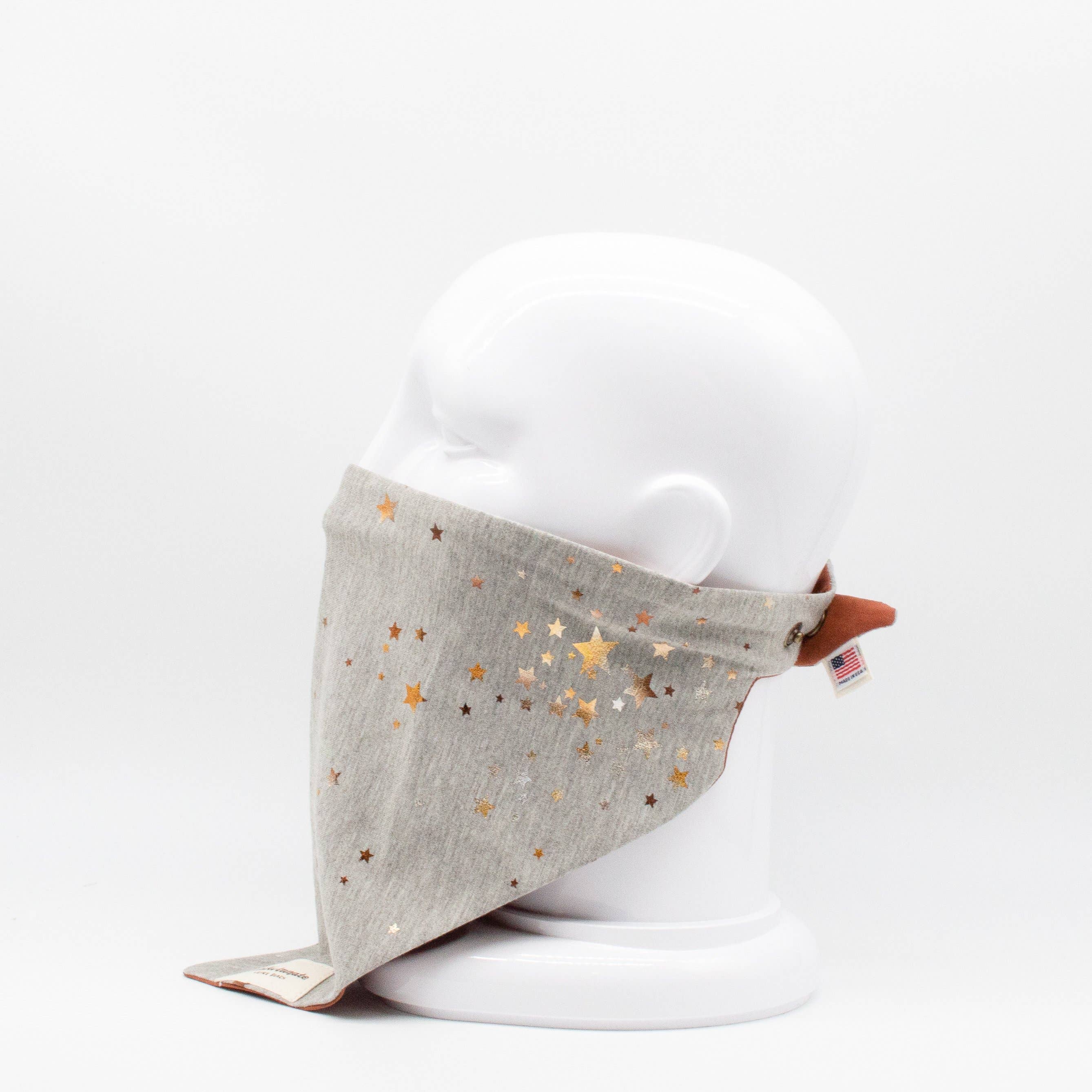 Maskdanna by Califortunate - Wholesale Non-Medical Disposable Mask - MASKDANNA SHOOTING STAR FRENCH TERRY HEATHER1