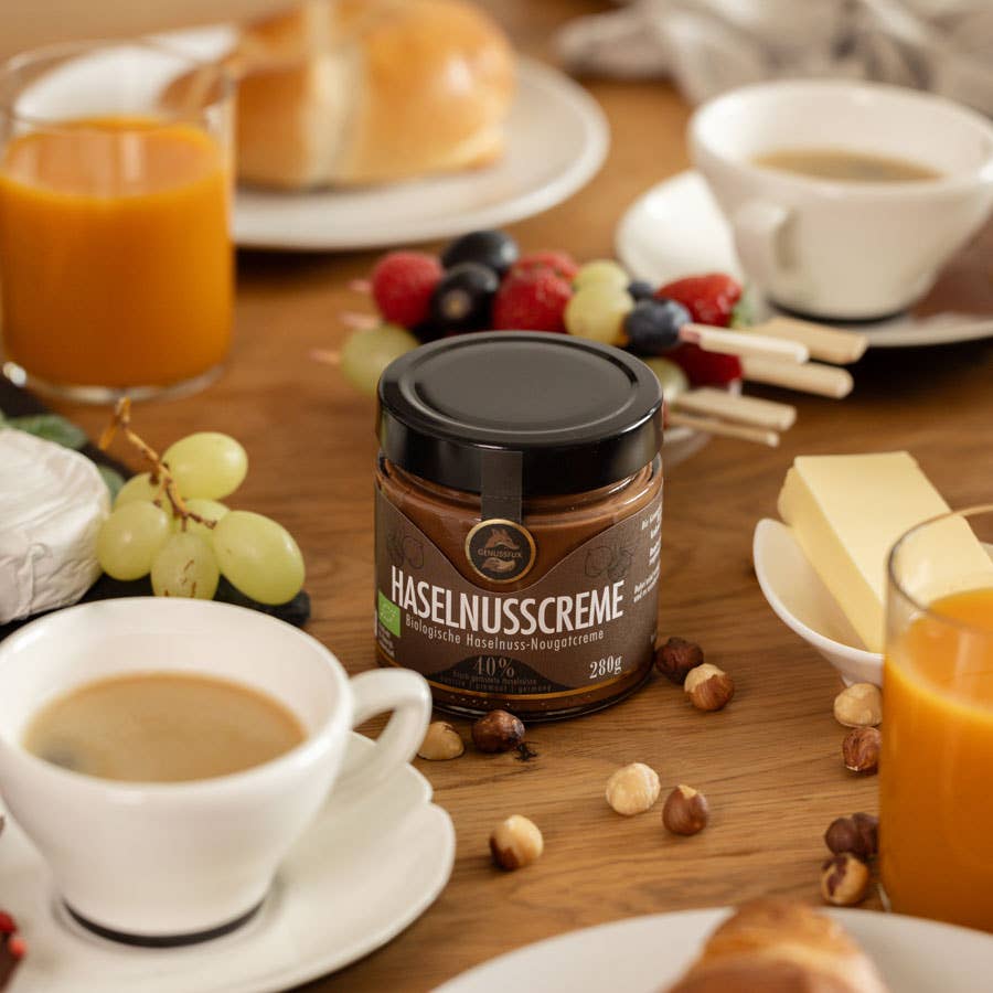 Genussfux - Wholesale Hot Fudge/Chocolate Spread - Organic hazelnut cream2