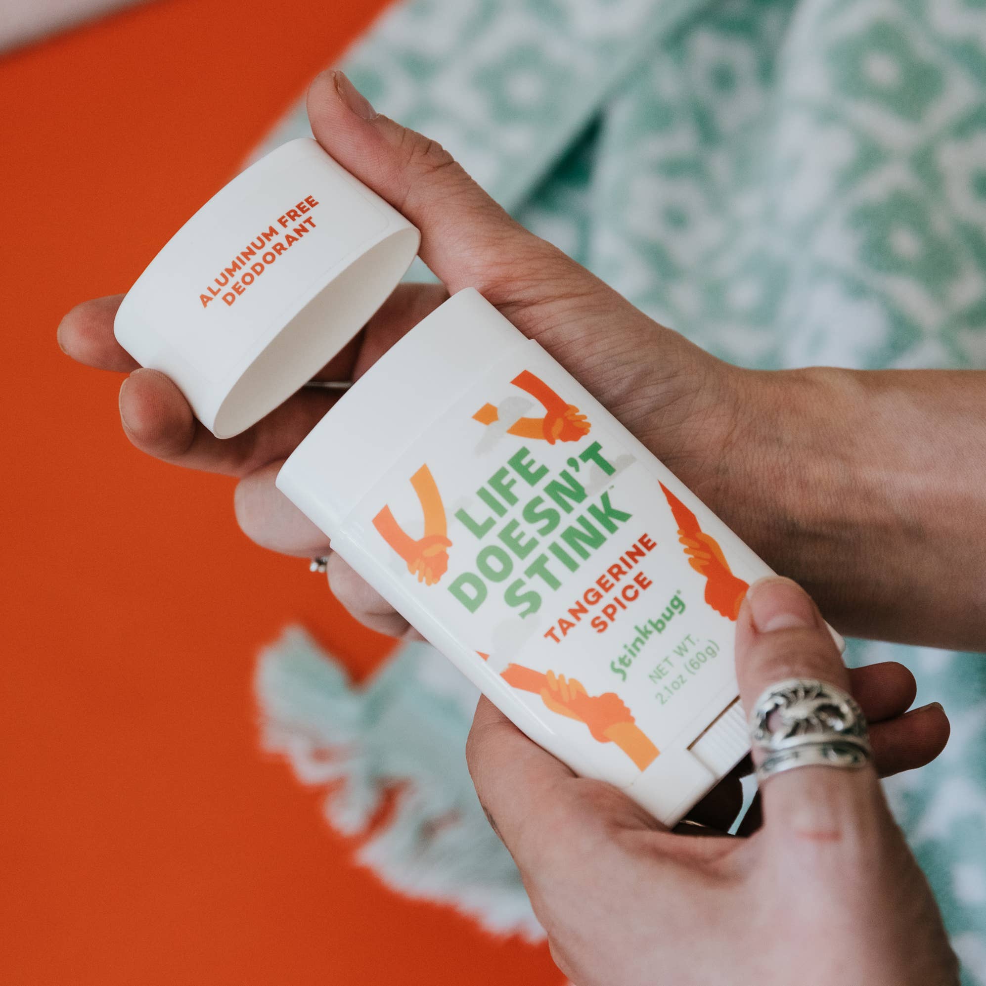 Stinkbug Naturals - Wholesale Deodorant - Uniseks - Tangerine Spice Deodorant Stick3