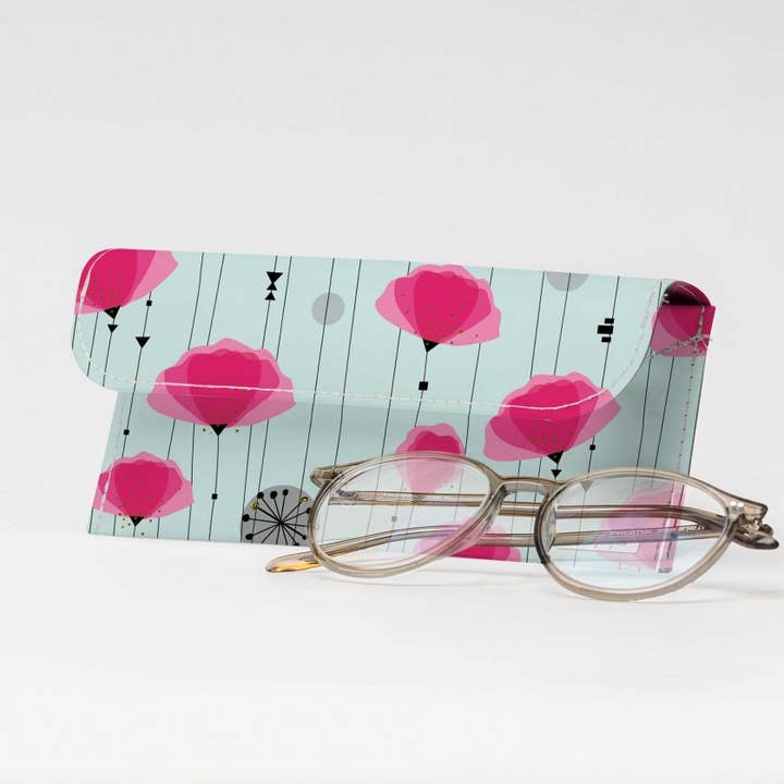COQUELICOT Tyvek® Eyeglass Case for wholesale by I Like Paper