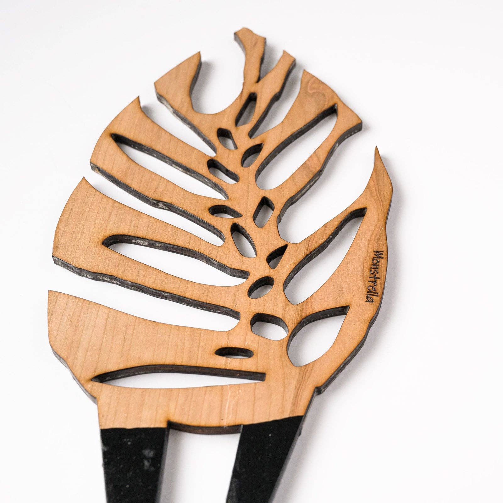 Treleaf - Vente Treillis - Monstrella - Treillis en bois en forme de feuille pour plantes d'intérieur5