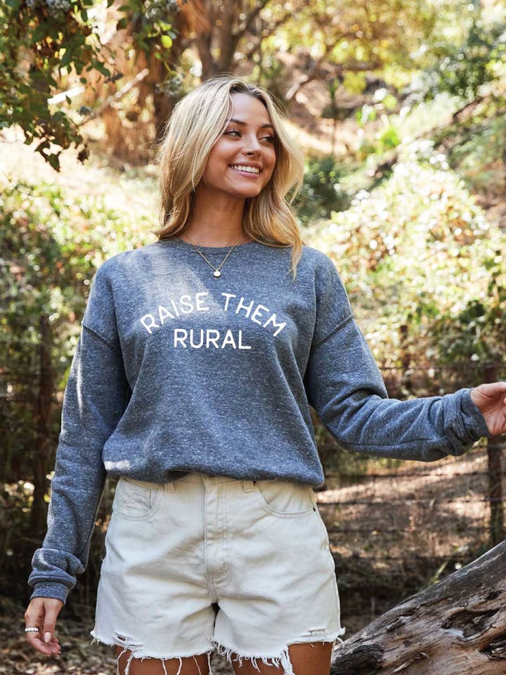 RAISE THEM RURAL Graphic Sweatshirt and other Purchase Wholesale raise them rural. Free Returns & Net 60 Terms on Faire trending on Faire.
