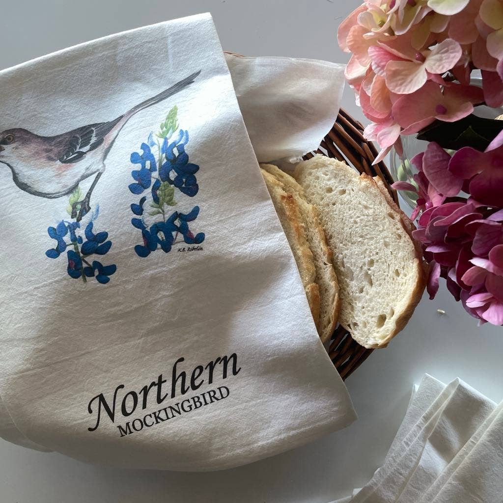 Bird Art by KB - Wholesale Theedoek - Spotvogel - Theedoek0