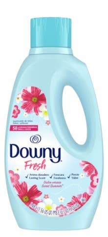 EcoQuality - Vente Lessives liquides - Assouplissant Liquide Doux Été Downy, 50 Oz0