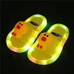 SugarQuoteMeNot LLC - Wholesale Slippers - Kids - Kids light up shower/beach slides