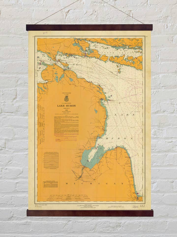 Lake Huron, 1963 voor wholesale door Home Port Supply Co.