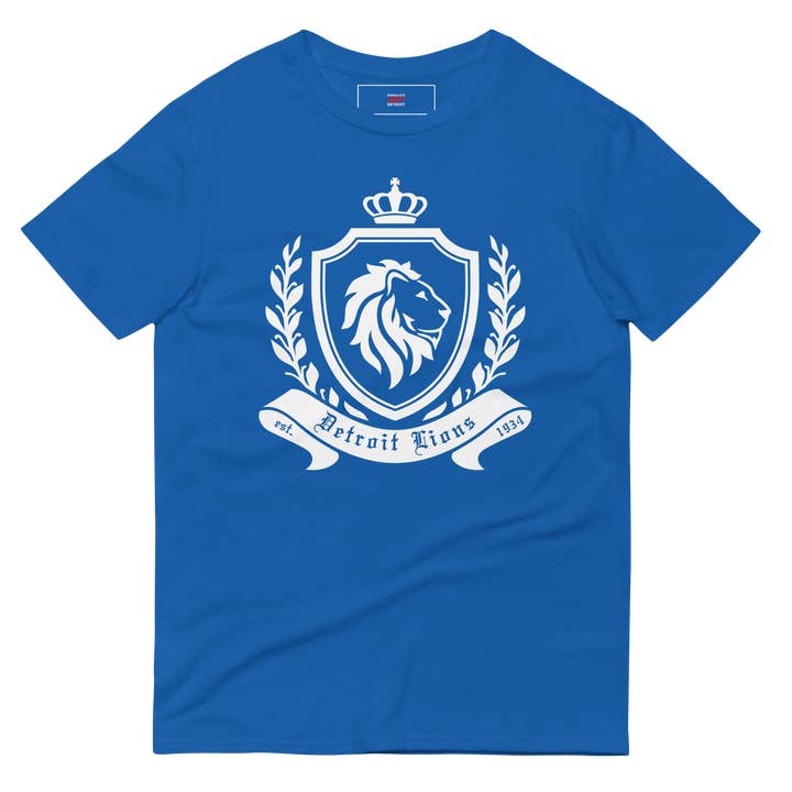 Lions Crest Tee for wholesale by Sara Lutz Art