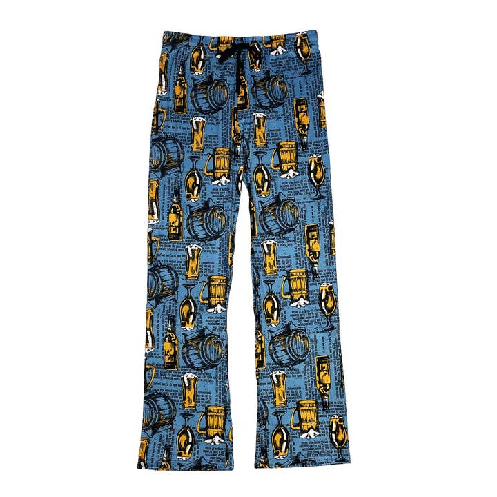 Let's Talk Beer Sleep Pants for wholesale by MCCC Sportswear
