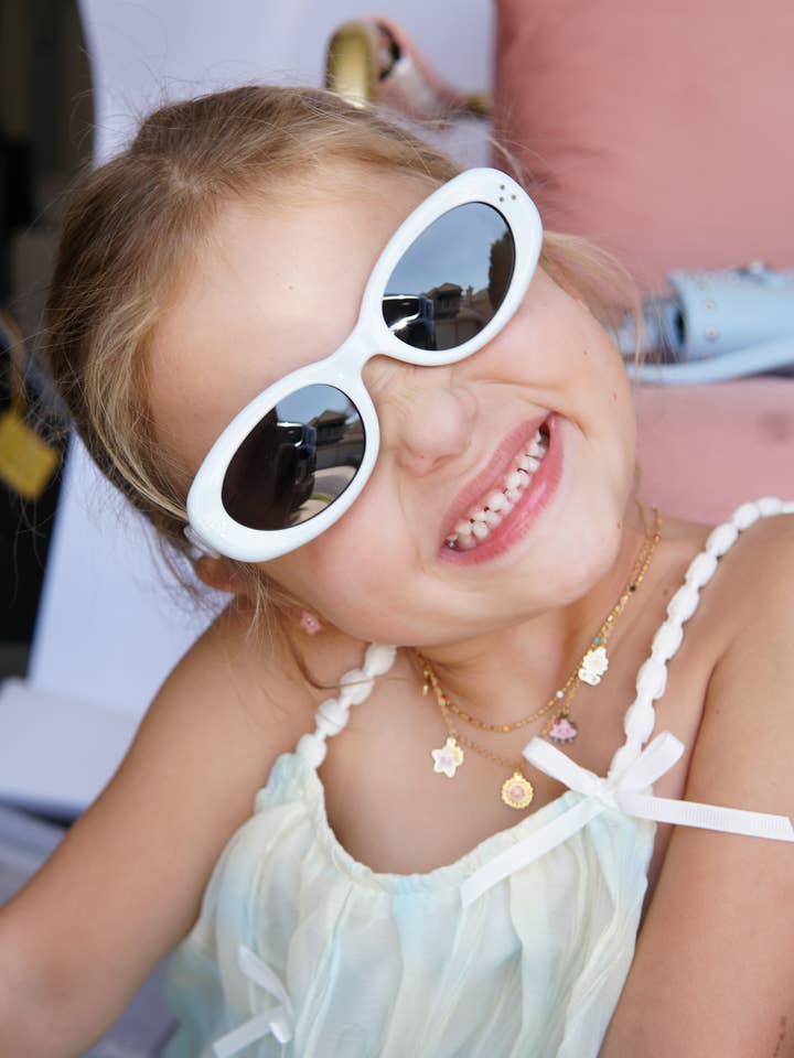Sunglasses|| Retro Oval for wholesale by Morgan Mae Kids