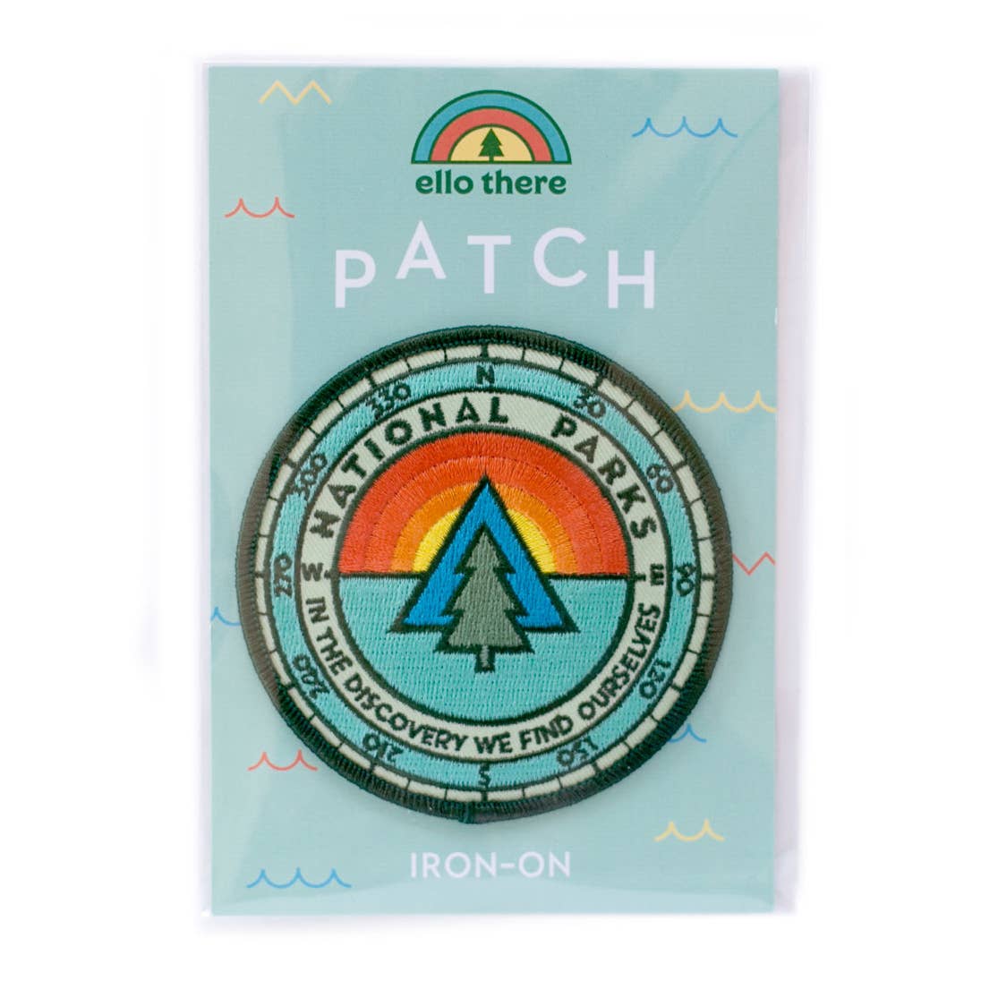 Ello There Outdoors - Venta al por mayor Parches - Parche - Parche del Parque Nacional Sasquatch3