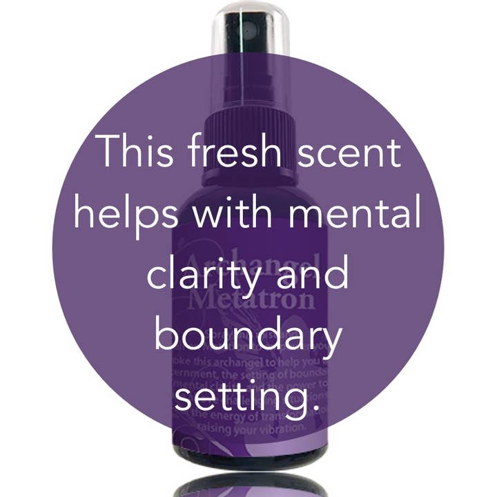 The Crystal Garden - Wholesale Aromatherapy Mist - Archangel Metatron Spray | 2 oz2