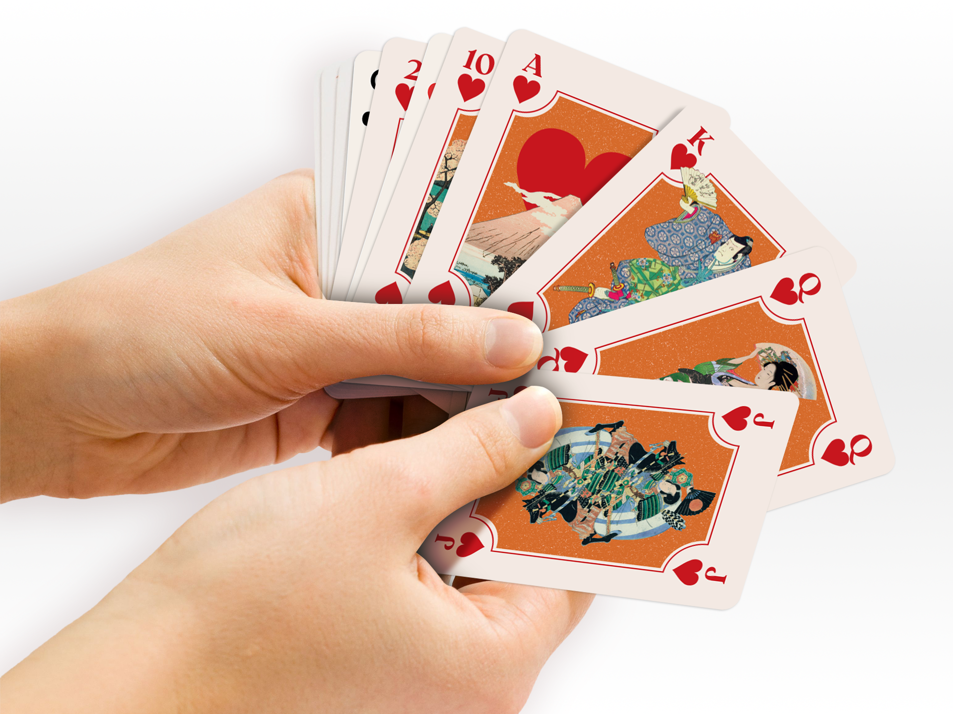 Today is Art Day - Wholesale Playing Cards - Playing Cards Japanese Prints by Mon Petit Art1