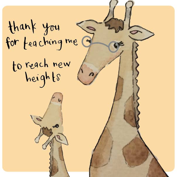 Hanxmade - Venta al por mayor Tarjetas de agradecimiento - Gracias maestro/maestro de guardería/jardín de infantes1