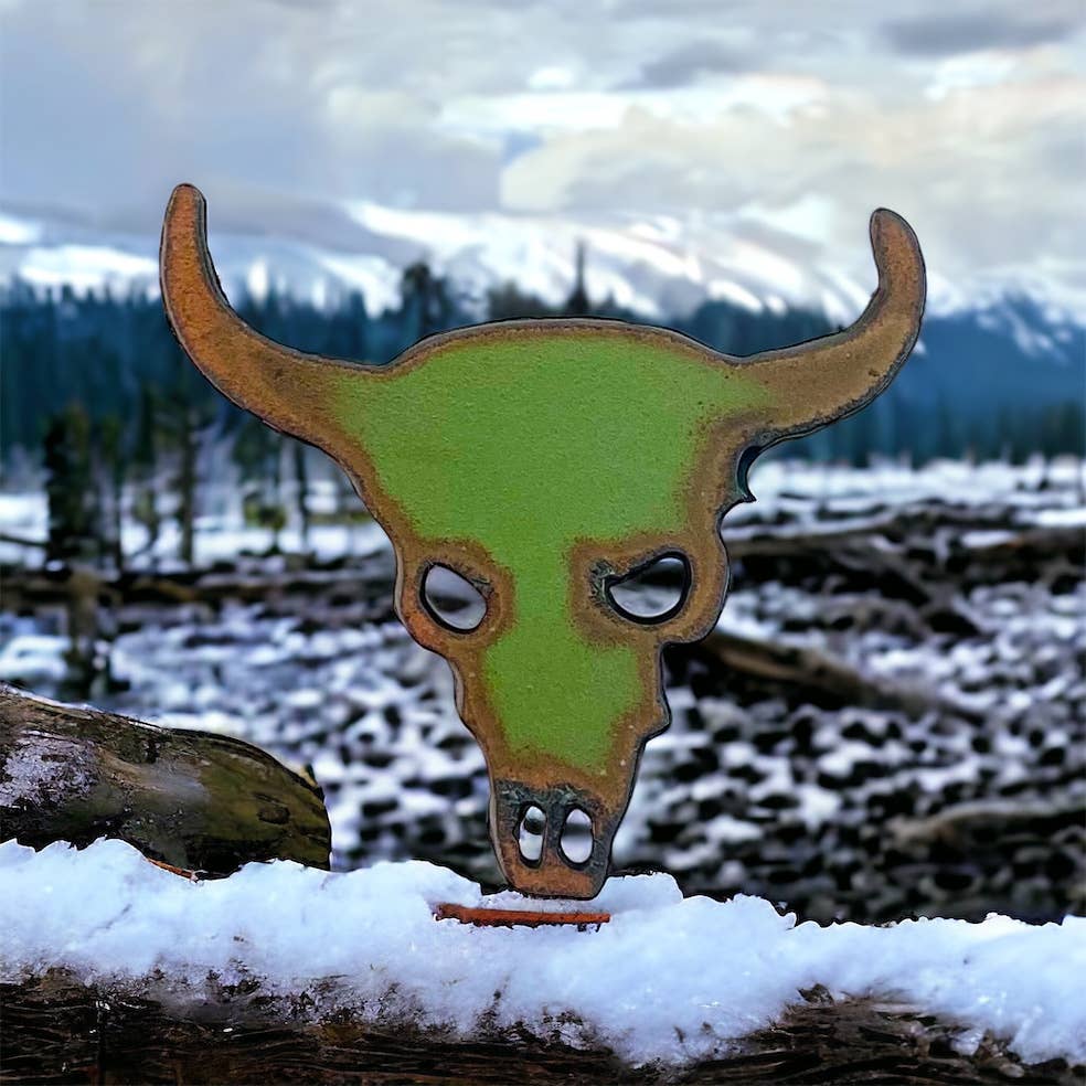 Iron Jewel - Wholesale Magnet - Buffalo Skull Magnet Southwest Desert western Texas Montana2