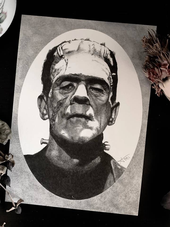 Frankensteins Monster Print for wholesale by House of Hex