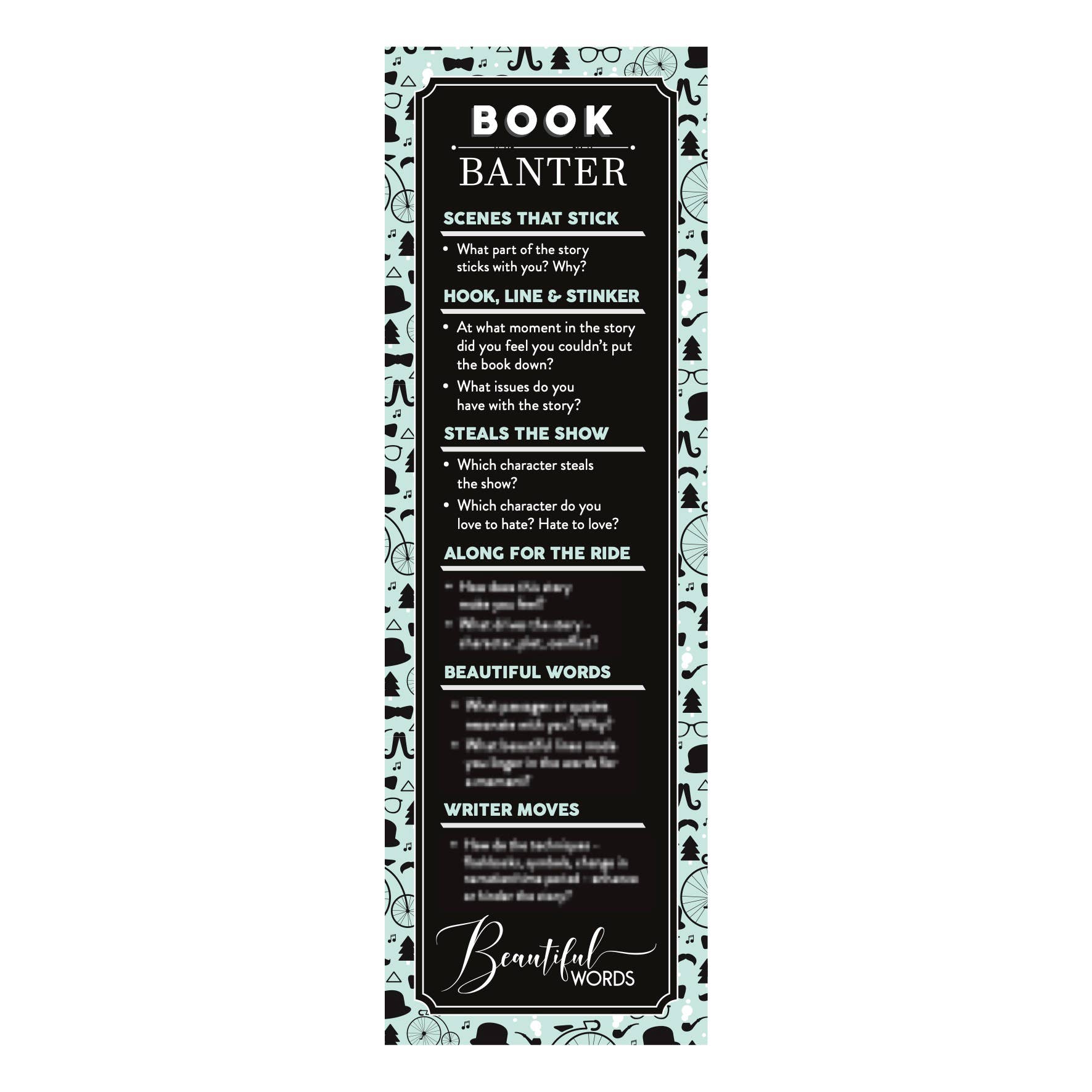 Beautiful Words - Wholesale Bookmark - Book Banter Bookmark8