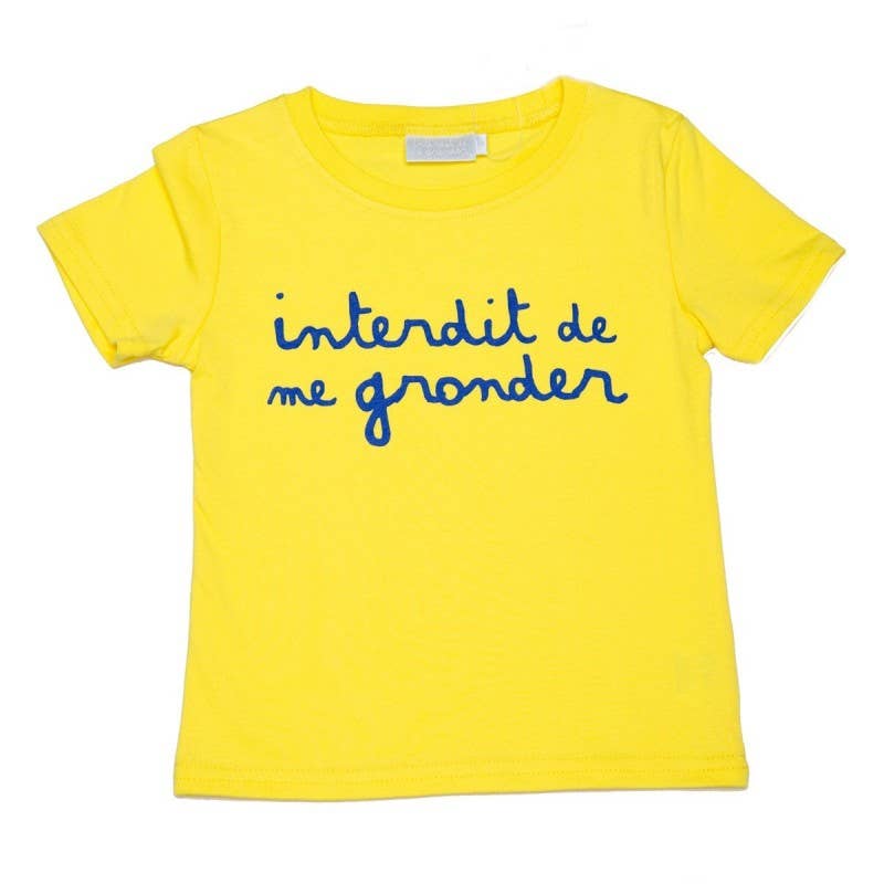 Jaune L'INTERDIT 18 mois; I2410_18E en vente sur Faire0