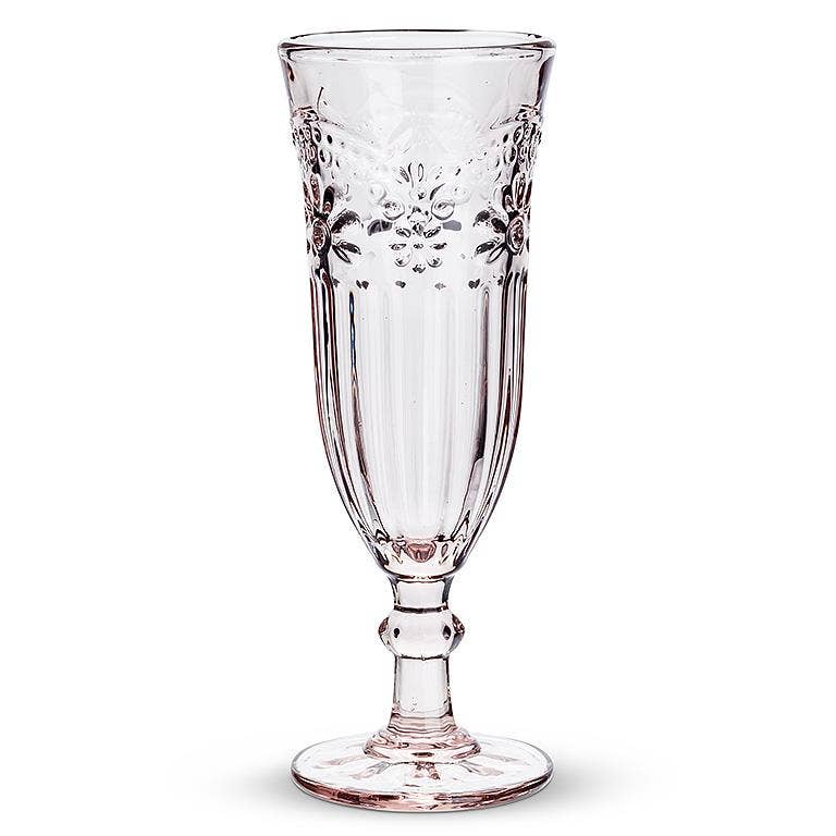 Abbott – wholesale Wine glass – Flower Pedestal Glassware2