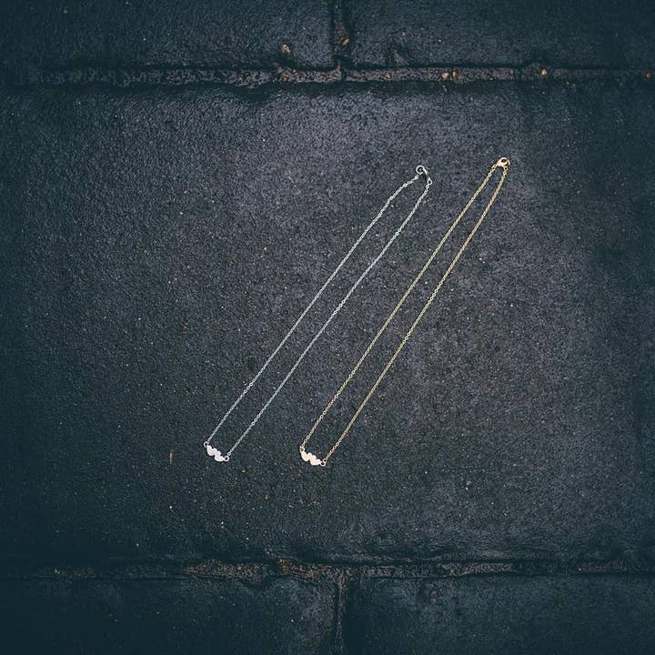 Collier Deux Coeurs pour la vente par Bec Stern