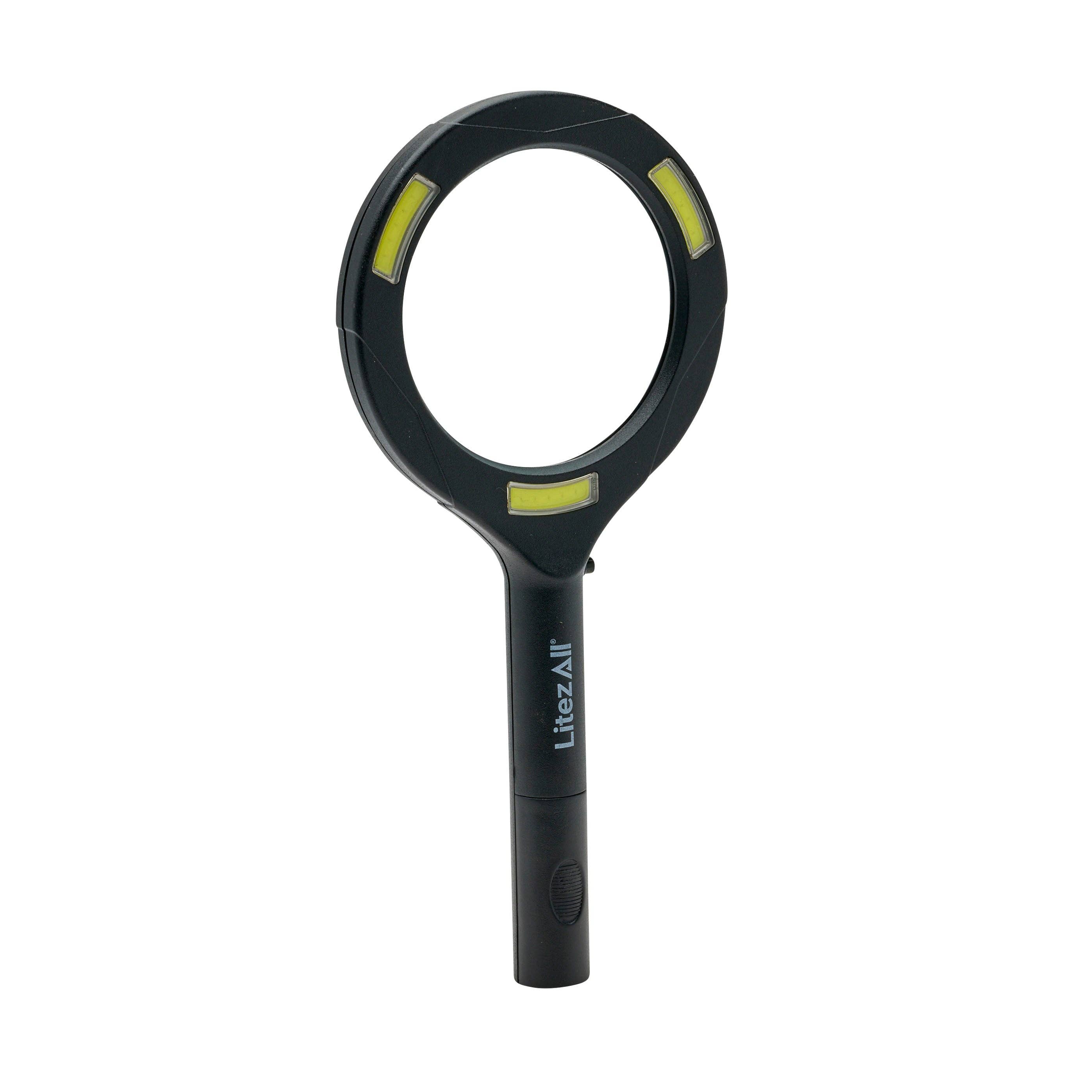 LitezAll - Wholesale Magnifying Glass - LitezAll COB LED Lighted Hand Held Magnifying Glass46