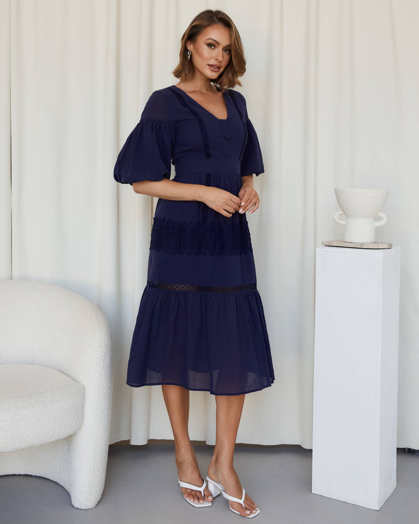 Twosisters The Label - Wholesale Dress - Women's - Emmalee Dress - Navy2