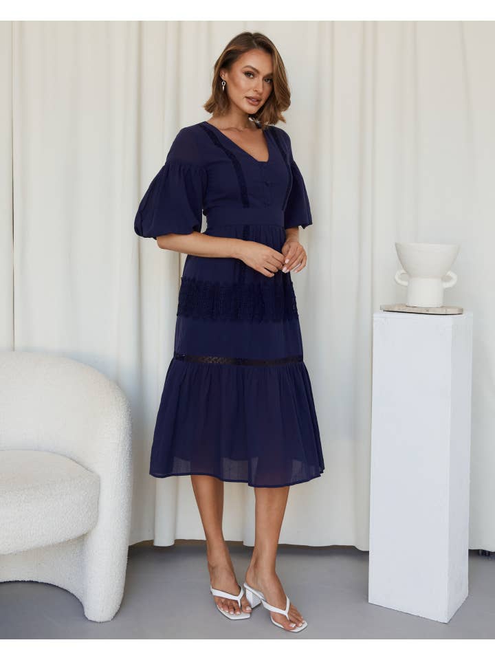Twosisters The Label - Wholesale Dress - Women's - Emmalee Dress - Navy2