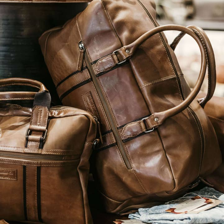 Men's Gifts Australia - Wholesale Weekender bag – men's - Mens Leather Duffle Bag - Lincoln Duffle10