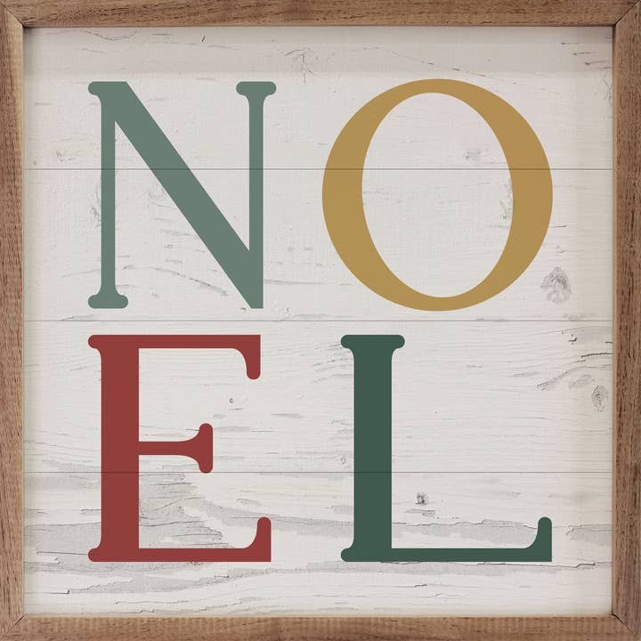 Christmas Colors Noel Whitewash for wholesale by Kendrick Home