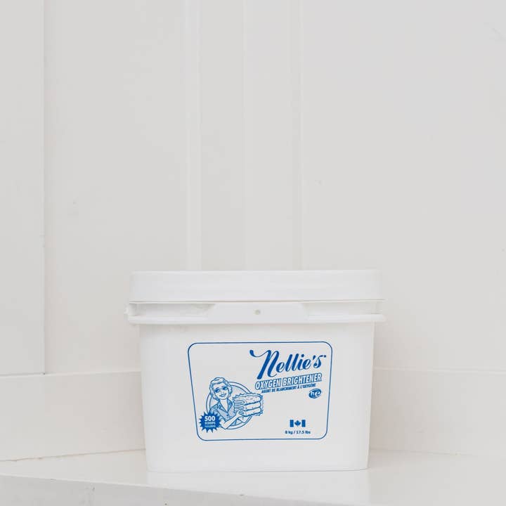 Nellie's Clean - Wholesale Laundry Detergent Powder/Pods - Oxygen Brightener (Laundry Booster) 500 Scoops Bucket