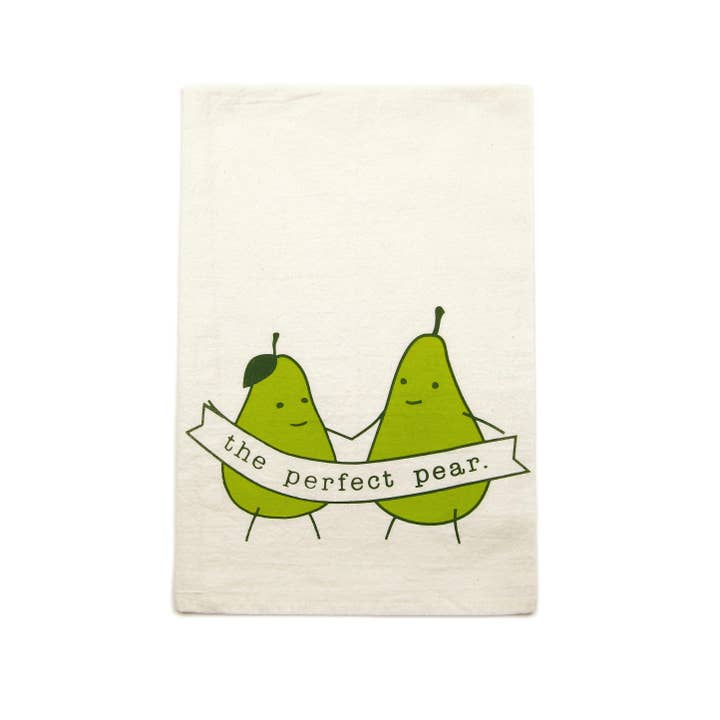 Den perfekte pære økologisk bomuld viskestykke for engroshandel hos eleventy-five