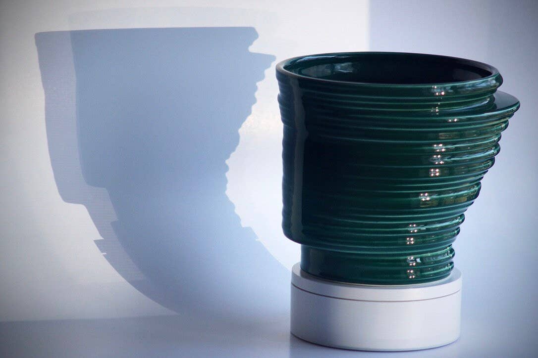 TRR Designs - Wholesale Plant Pot - Handmade Pottery Ceramic Arkansas Planter Utensil Holder3