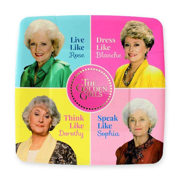 Golden Girls Dessert Plates (8 Pack) for wholesale by Prime Party