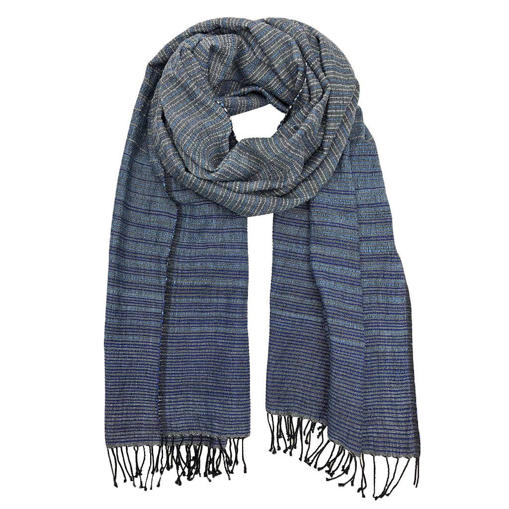 SLATE + SALT - Wholesale Scarf - Women's - Ethiopia Handloom Wrap Scarf0