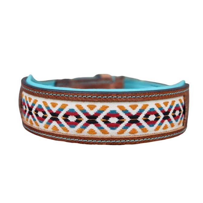 Leather Collar PAMPA NEW IN for wholesale by kay-line