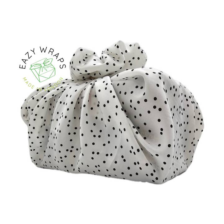 Eazywraps – wholesale Flat wrap – Polka Wrap/Reusable Gift Wrap/ luxury fabric wrap/handmade0