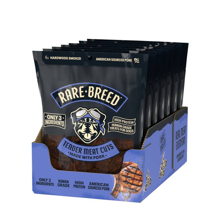 4.5oz Pork Tender Meat Cuts - Sold as a 7ct Case for wholesale by Rare Breed