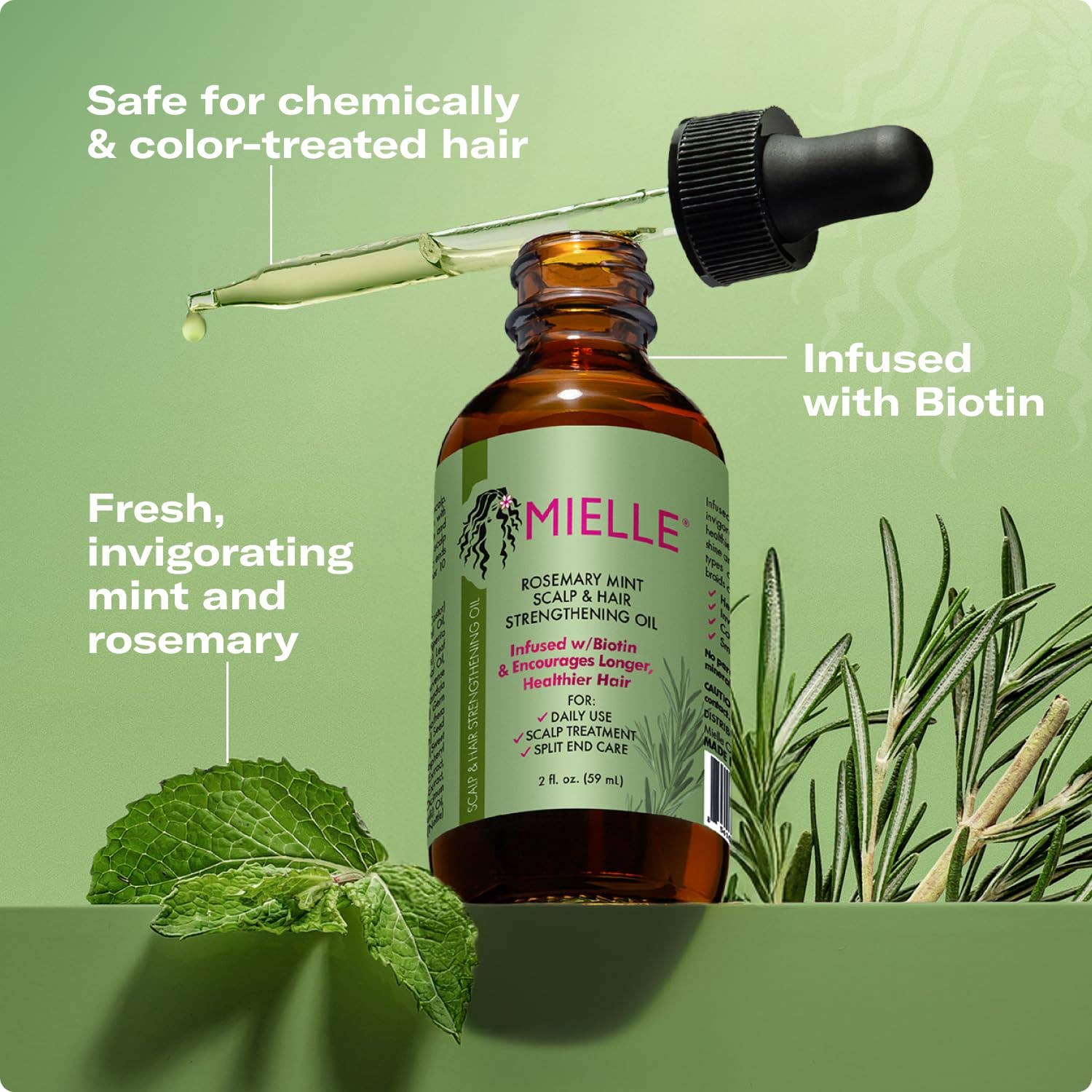 MEHIAZ - Wholesale Hair Oil - Mielle Organics Rosemary Mint Hair Oil – Strengthen5