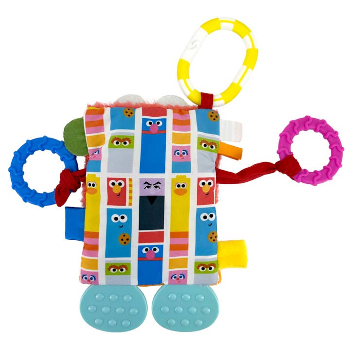 Kids Preferred - Wholesale Stuffed/Plush Toy - Kids & Baby - Sesame Street Elmo Tug and Tag Plush1