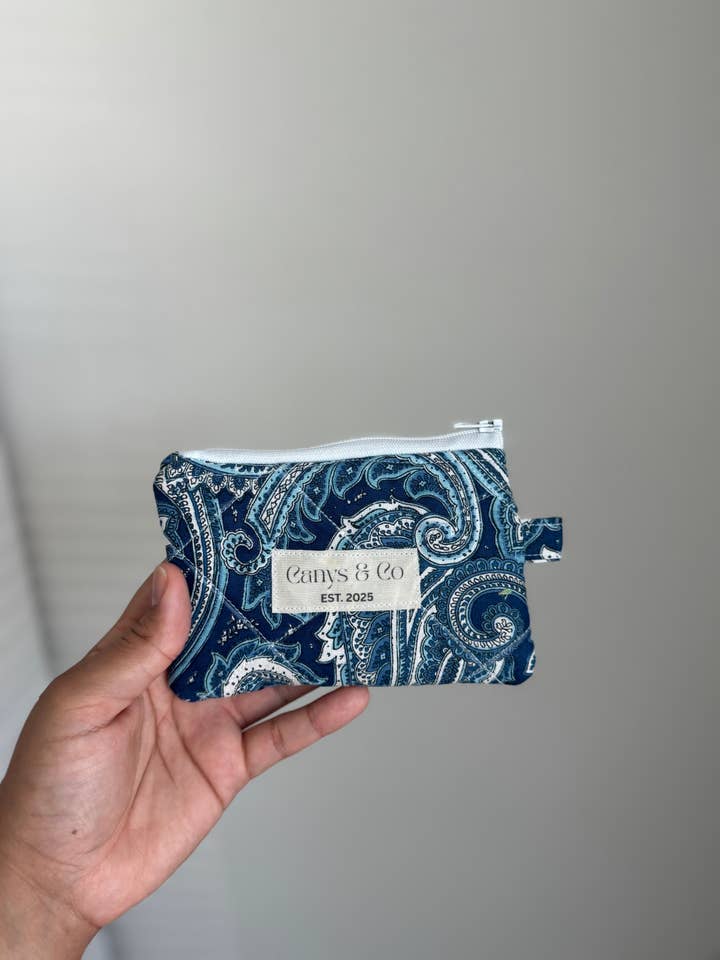 Blå match pung for engroshandel hos Canys & Co