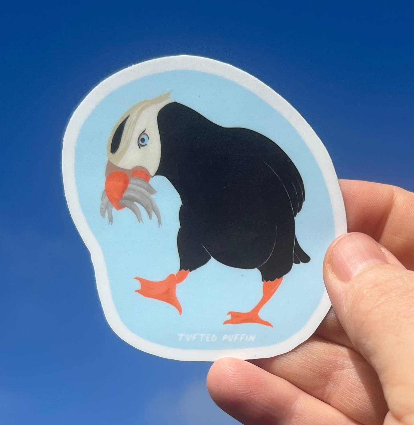 Underbrush Art - Vendita all'ingrosso Adesivo - Adesivo di Pulcinella di Mare Ciuffetto1