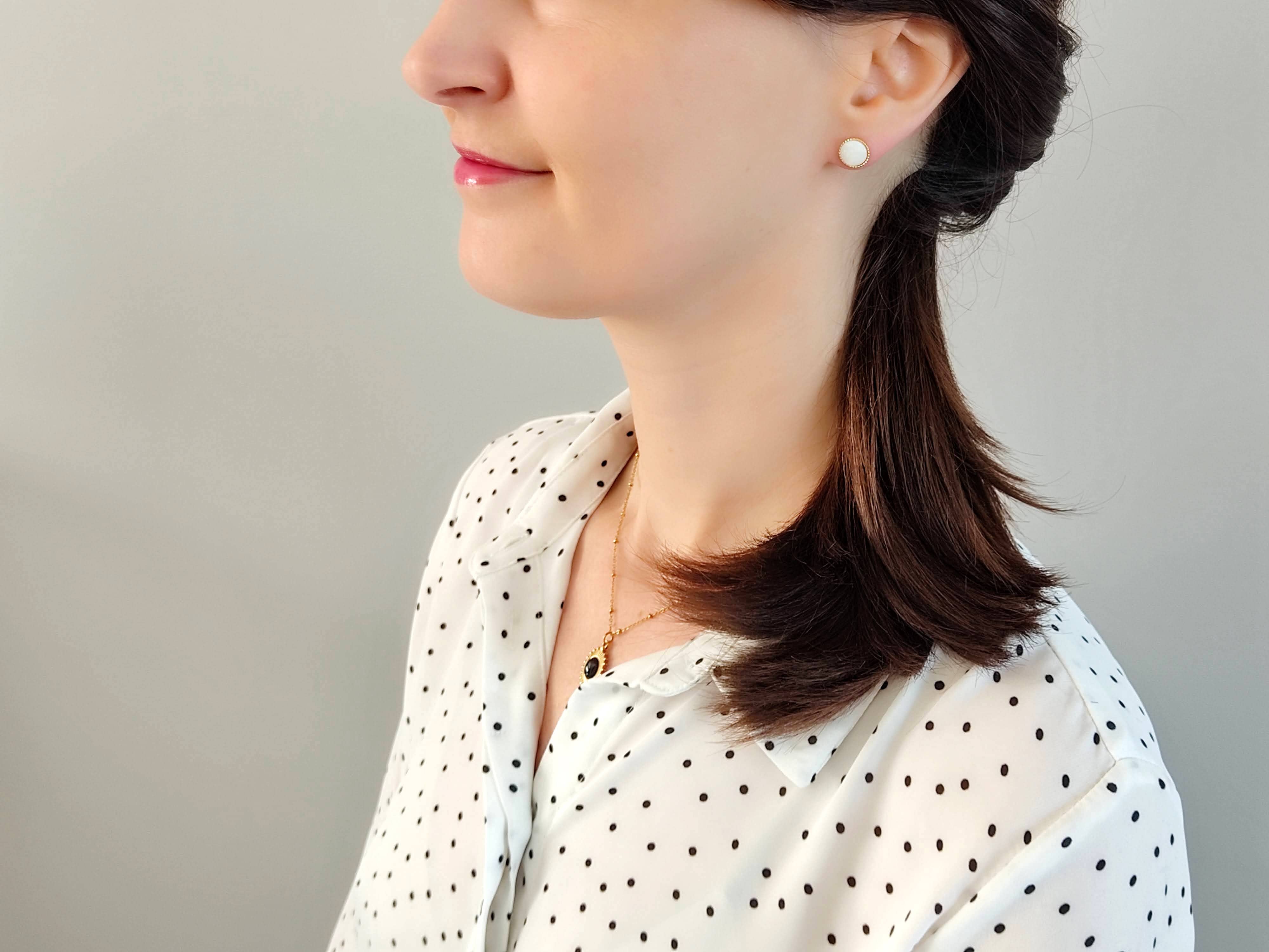 Sophie Bijoux - Wholesale Stud/Post Earrings - La Classique White Pearl earrings2