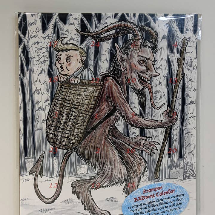 Print Witchery - Wholesale Advent Calendar - Krampus BADvent Calendar0