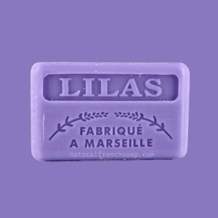 French Soap Wholesale - Wholesale Bar Soap - 125g Lilac Wholesale French Soap