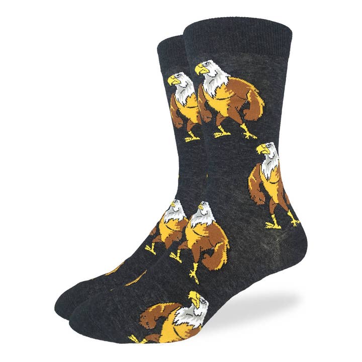 Men's Mighty Eagle Socks for wholesale by Good Luck Sock